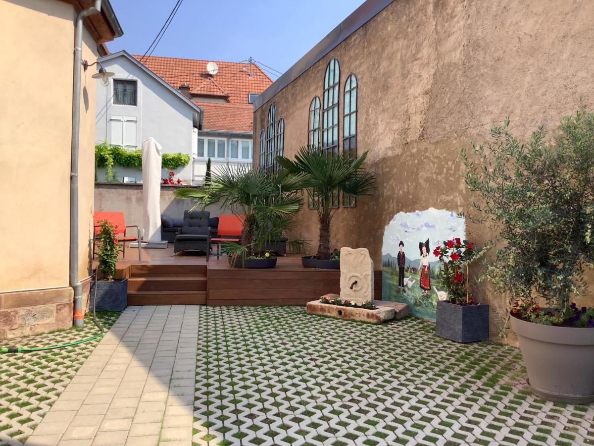 Chambres D'Hotes Ancienne Synagogue Rosheim ภายนอก รูปภาพ
